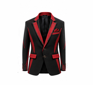 Servicio OEM, Blazer Transpirable de Un Solo Pecho para Hombre, Talla Personalizada, Alta Calidad, Color y Logotipo Personalizables, Mangas Largas a Precio Económico - Product Image 1