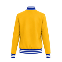 Blouson Bomber en Satin Sigma Gamma Rho pour Femme, Léger, Zippé, Poignets Côtelés, Vêtements de Sororité Grecque, Personnalisable, Vente en Gros