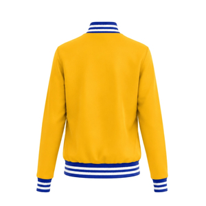 เสื้อแจ็คเก็ตบอมเบอร์ผ้าซาติน Sigma Gamma Rho สำหรับผู้หญิง น้ำหนักเบา ซิปหน้า แขนจั๊มพ์  ชุดเครื่องแบบชมรมกรีก รับผลิตตามสั่ง ขายส่ง - Product Image 2