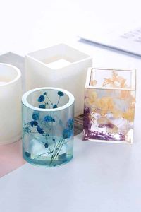 Decorative Resin Tabletop Vase Unique Handmade Craft for Living Room Center Table and Office Decor - Product Image 2