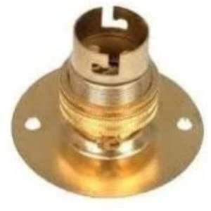 Soportes para Lámparas de Latón Dorado de Primera Calidad, Accesorios Eléctricos Redondos Pulidos, Herrajes de Iluminación Duraderos, Resistentes al Polvo, Tamaño Estándar - Product Image 1