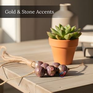 Perles en verre soufflé artisanal 16 mm |   Perles rondes ornées faites à la main pour bracelets, colliers, boucles d'oreilles et créations de bijoux DIY - Product Image 3