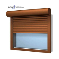 Volets roulants automatiques en aluminium pour fenêtres, volets anti-ouragan, volets roulants extérieurs pour fenêtres