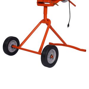 5.0 Cu. Mezcladora de Cemento Eléctrica Portátil con Certificación ETL, Motor de Cobre, Mezcladora de Concreto de Alta Eficiencia - Product Image 6