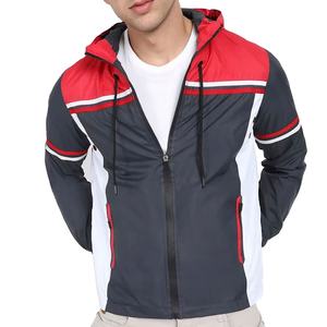 Chaqueta Cortavientos Impermeable con Capucha de Alta Calidad al por Mayor, Personalizable para Hombre - Product Image 1