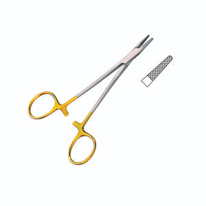 Oferta Especial: Portaagujas Microvascular TC Liso, Extremadamente Delicado, Instrumento Quirúrgico Recto de Acero Inoxidable 14.0 cm - Product Image 5
