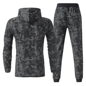 Conjunto Deportivo de Camuflaje para Hombre de Alta Calidad, Ropa de Gimnasio Personalizada, Marca Privada, Fábrica de Ropa Deportiva - Product Image 4