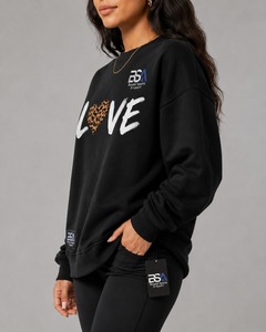 Sweat-shirts pour femmes de couleur unie, personnalisables avec votre propre logo, collection automne 2026 - Product Image 5