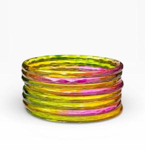 Professional Manufactures Custom Design Stainless Steel High-quality Gelly <b>Bangles</b> <b>Set</b> Services Wedding Churiya For Sale - Product Image 3