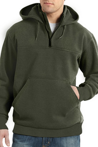 Thick Zipper Hoodie Jacket Lamb Velvet Sweater Sweatshirts With Pockets Soft Hoodies 80% Cotton 20% Polyester Men's Pullover - Product Image 5