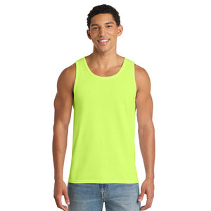 Men's Pink O-Neck Sleeveless Tank Top Solid Color Casual Knitted Fit Men Mesh Workout Breathable Activewear <b>Stringer</b> Tank Top - Product Image 3
