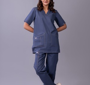 Top Trending Woman Uniform Scrub <b>Cheap</b> Price Anti Wrinkle Durable Fabric Lightweight Woman Uniform Scrub With Best <b>Stuff</b> - Product Image 5