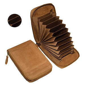 Fournisseur direct d'usine, meilleurs matériaux, portefeuilles en cuir pour hommes, vente en gros, design populaire, portefeuille en cuir véritable pour hommes - Product Image 5