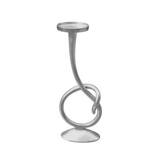 Gold Finish Metal Candle Stand Decorative Candle Holder Home Living Room <b>Table</b> Decor Wedding Party Decoration - Product Image 3