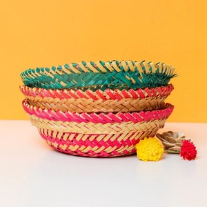 <b>Bamboo</b> <b>basket</b> organizer for pantry space saving storage <b>baskets</b> best pick household essentials - Product Image 3