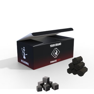 Carbón de Coco Natural de Indonesia para Shisha/Hookah, Marca Privada OEM, Grado Premium, Bajo en Ceniza, Larga Duración, en Cubos Negros - Product Image 1