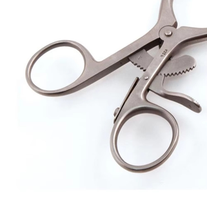 Écarteur Weitlaner Premium - Lames solides en acier inoxydable réutilisables autoclavables Azicon Weitlaner-Baby Écarteur auto-serrant - Product Image 5