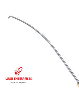 Dissectador de Nervios Endoscópico para Frente, Curvo Izquierdo, 23.5 cm, Acero Inoxidable, Instrumento Quirúrgico de Endoscopia - Product Image 2