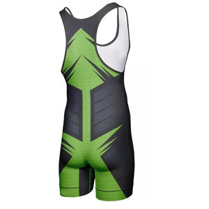 Uniformes de Lucha Libre Profesional Sublimados al por Mayor en EE. UU., Singlets, Ropa Deportiva, Singlet de Lucha Libre - Product Image 3