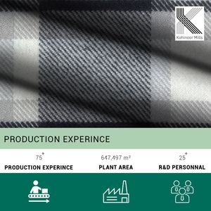 Camisa de Franela para Hombre, 100% Algodón, 310 g/m², Tejido de Sarga a Cuadros, Manga Larga, Fabricante OEM ODM, Venta al Por Mayor, Personalizable - Product Image 6