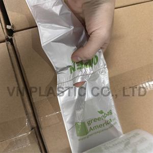 <b>Plastic</b> Fruit Bags on <b>Roll</b> | Transparent HDPE Three-Side Seal Food Grade Heat Seal Produce Bags for Supermarket & Grocery - Product Image 4