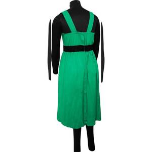 Customized Sleeveless Knee-Length Beachwear Dress Natural Waist Woven Sustainable Material Eco-Friendly Casual Style - Product Image 2