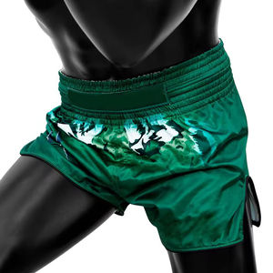 Shorts de Muay Thai Professionnels Personnalisés OEM pour Compétition, Durables, avec Fentes Latérales, pour l'Entraînement et le Combat - Product Image 5