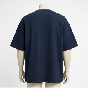 T-shirt graphique surdimensionné personnalisé pour homme, 100 % coton tricoté, manches courtes, séchage rapide, design TSA-SPT-0005 - Product Image 3