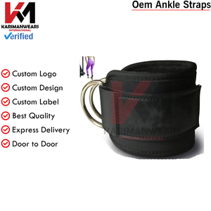 Training Ankle Strap Gym Cable Attachment Leg Workout Fitness Strap Supplier - Product Image 2