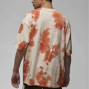 เสื้อยืดผู้ชายไซส์ใหญ่ ราคาโรงงาน ผ้าฝ้าย 100% ทรงหลวม ไหล่ตก ระบายอากาศ แห้งเร็ว คอกลม เสื้อยืดฤดูร้อน - Product Image 4