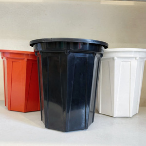 Macetas de plástico duraderas y resistentes a la intemperie, macetas fáciles de limpiar para jardinería interior y exterior - Product Image 6