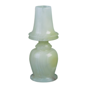 Modern Design <b>White</b> Onyx Lamp For Room New Arrival Elegant Natural <b>White</b> Onyx <b>Side</b> <b>Table</b> Lamp In Wholesale Rate - Product Image 3