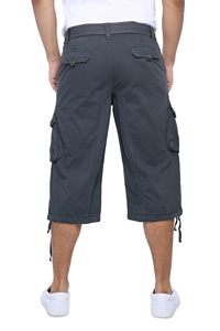 Wholesale Custom Logo Plus Size Men Shorts Summer Pocket Baggy Denim Shorts Men Vintage Fashion Men Cargo Shorts - Product Image 4