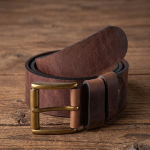 Cinturón de Cuero Vacuno de Alta Calidad para Hombre, Estilo Casual y de Negocios, con Hebilla Multifuncional, a la Moda, y Accesorios - Product Image 1