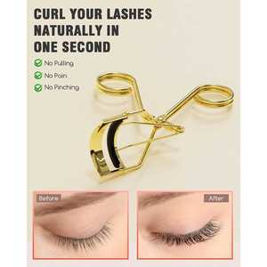 SHEARS BEAUTY Recourbe-cils en acier inoxydable de qualité professionnelle, à action fluide, pour des boucles instantanées, jetable/résistant, Grade A+ - Product Image 3