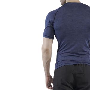 2026 Luxury <b>Compression</b> <b>Shirt</b> Eco Friendly <b>Mens</b> Gym Fitness Spandex/Nylon Short Sleeve UPF50+ Quick Dry Breathable Performance - Product Image 3