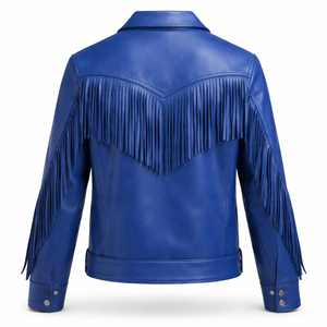 Wholesale Men's Leather <b>Fringe</b> <b>Jacket</b> Custom Design OEM Supplier - Manufacturer Direct Low MOQ - Product Image 2