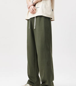 Jogging en coton sur mesure pour marques de mode, pantalons de survêtement oversize pour marques de vêtements américaines, tailles S M L XL. - Product Image 2
