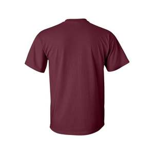 T-shirt en molleton pour homme, style hip-hop, 100% coton, séchage rapide, respirant, décontracté, manches courtes, coupe classique, personnalisable, haut de gamme, uni - Product Image 3