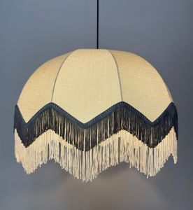 Elegant Woven Pendant <b>Light</b> 2026 Signature Blend of Rattan Sea grass and Jute vintage tassel woven pendant Lamp - Product Image 1