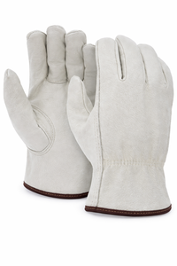 Gants de travail en cuir avec option de logo personnalisé pour la réparation mécanique, l'exploitation forestière et les travaux en extérieur – Protection durable des mains - Product Image 3
