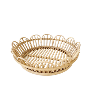Meilleur choix de plateau de service en rotin naturel pour la décoration de table assiettes conception OEM fabricant vietnamien personnalisé vente en gros - Product Image 1