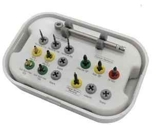 Dental Implant Removal Kit Drills <b>Driver</b> Extractor SOS Fixture & Fractured Screw Dental Equipments CE Certified By Grip Surgical - Product Image 1