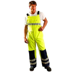 Pantalon de travail réfléchissant haute visibilité, imperméable, pour la construction, la sécurité routière, l'industrie, vêtements de travail pour hommes - Product Image 2