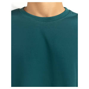 Camisetas de algodón 100% de corte ajustado, 180 gramos, diseño competitivo en blanco, cuello redondo, logotipo personalizado e impresión, camiseta para hombre - Product Image 4