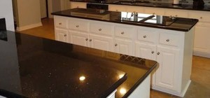 Galaxy Granite Polished Kitchen Island Countertop Natural <b>Stone</b> Work Surface for Modern Kitchen Renovation - Product Image 3