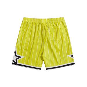 ชุดกางเกงขาสั้นตาข่ายสบายในเมืองพร้อมกระเป๋าคาดเอวยืดและวัสดุโพลีเอสเตอร์คุณภาพสูงเหมาะสําหรับกางเกงขาสั้นสไตล์สตรีท - Product Image 2