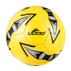 Ballon de football en cuir PVC taille 5, cousu à la machine, pour l'entraînement au football - Product Image 2