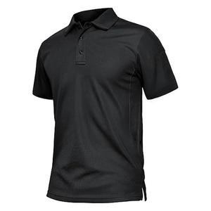 Chemise tactique respirante à col rond pour homme, nouvelle arrivée en gros, uniforme, t-shirt tactique - Product Image 3