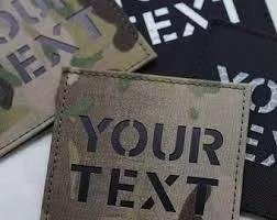 Nouveau style tendance, patch brodé thermocollé de haute qualité, coloré et économique, découpé au laser avec bords découpés au laser, personnalisable avec votre logo - Product Image 4